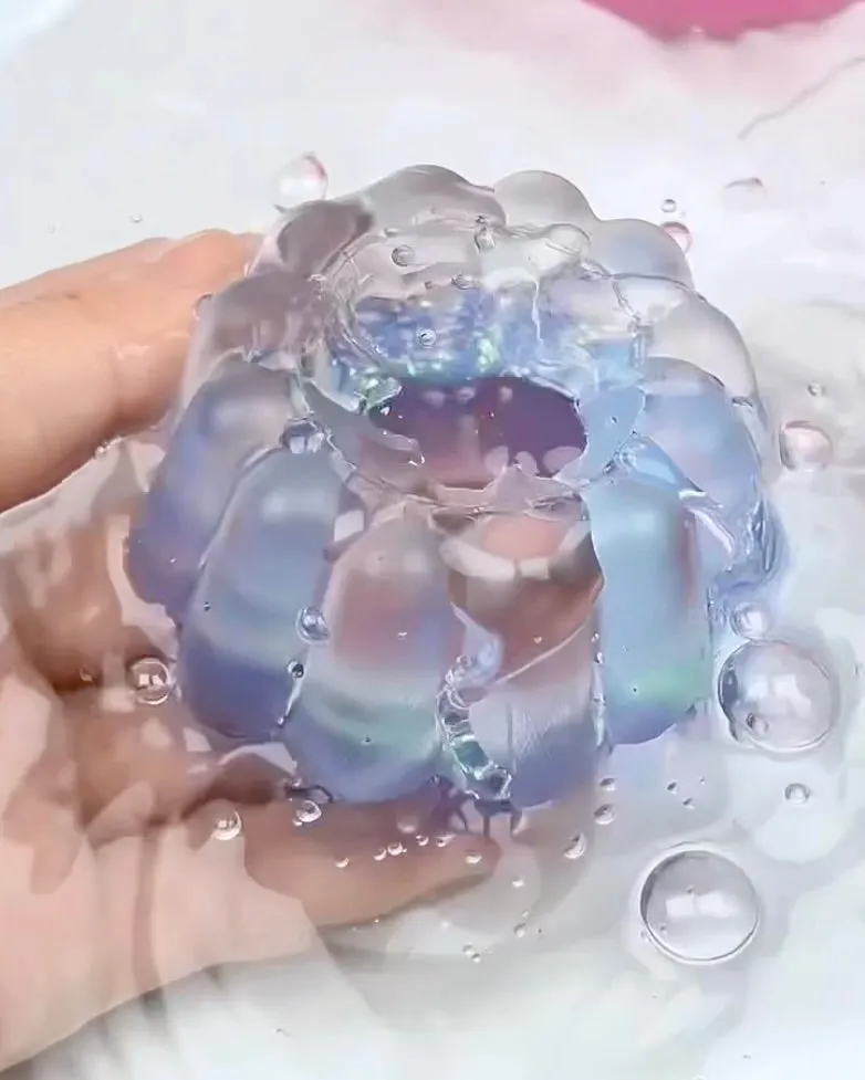 Matte Transparent Puddinh Squishy Stress Relief Decompression Toy — photo 3