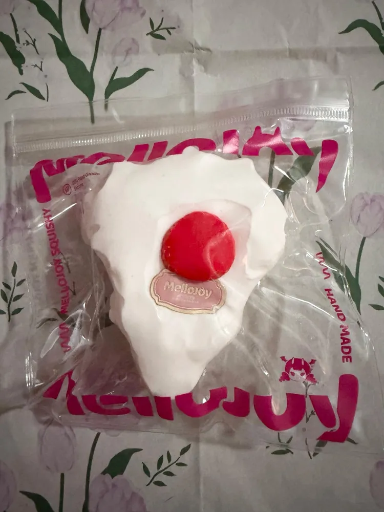 Mellojoy Cake Slice Taba Squishy