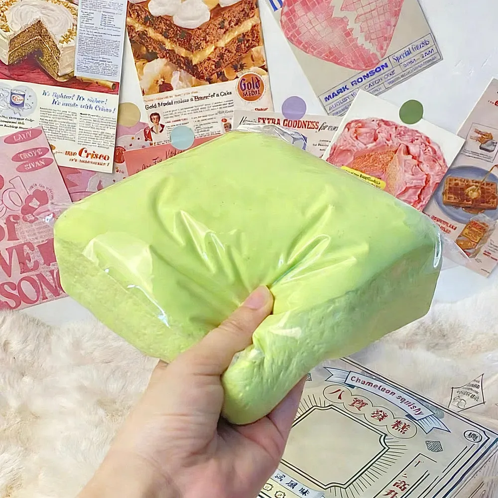 Mellow Cotton Toast Slow Rising Squishy Stress Relief Decompression Toy — photo 4