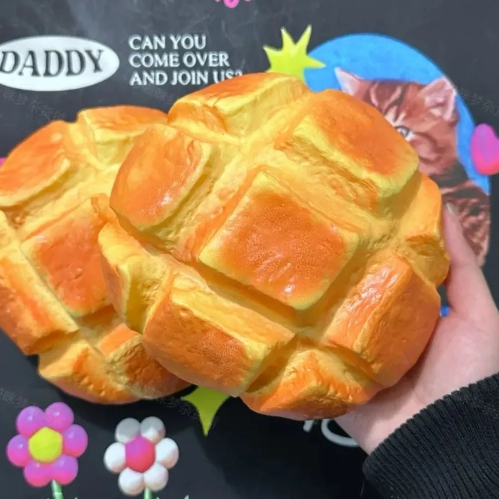Melon Bread Slow Rising Squishy Stress Relief Decompression Toy — photo 2