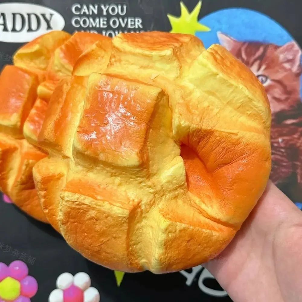 Melon Bread Slow Rising Squishy Stress Relief Decompression Toy — photo 3