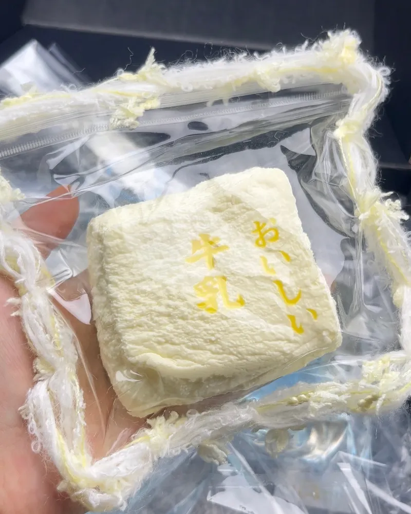 Milk Brick Squishy Stress Relief Decompression Toy — photo 2