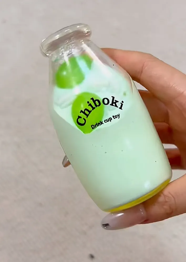 Milk Series Squishy Bottle Fidget Toy — photo 3