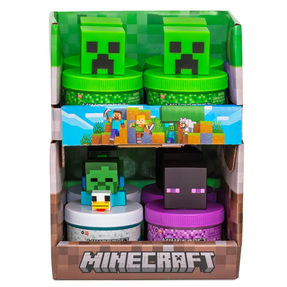 Minecraft Glossy Character Topper Slime Jar