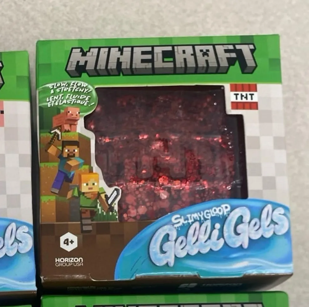 Minecraft Jelly Cube Novelty Sensory Fidget Toy