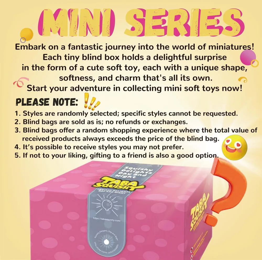 Mini Blind Bag Taba Squishy — photo 2