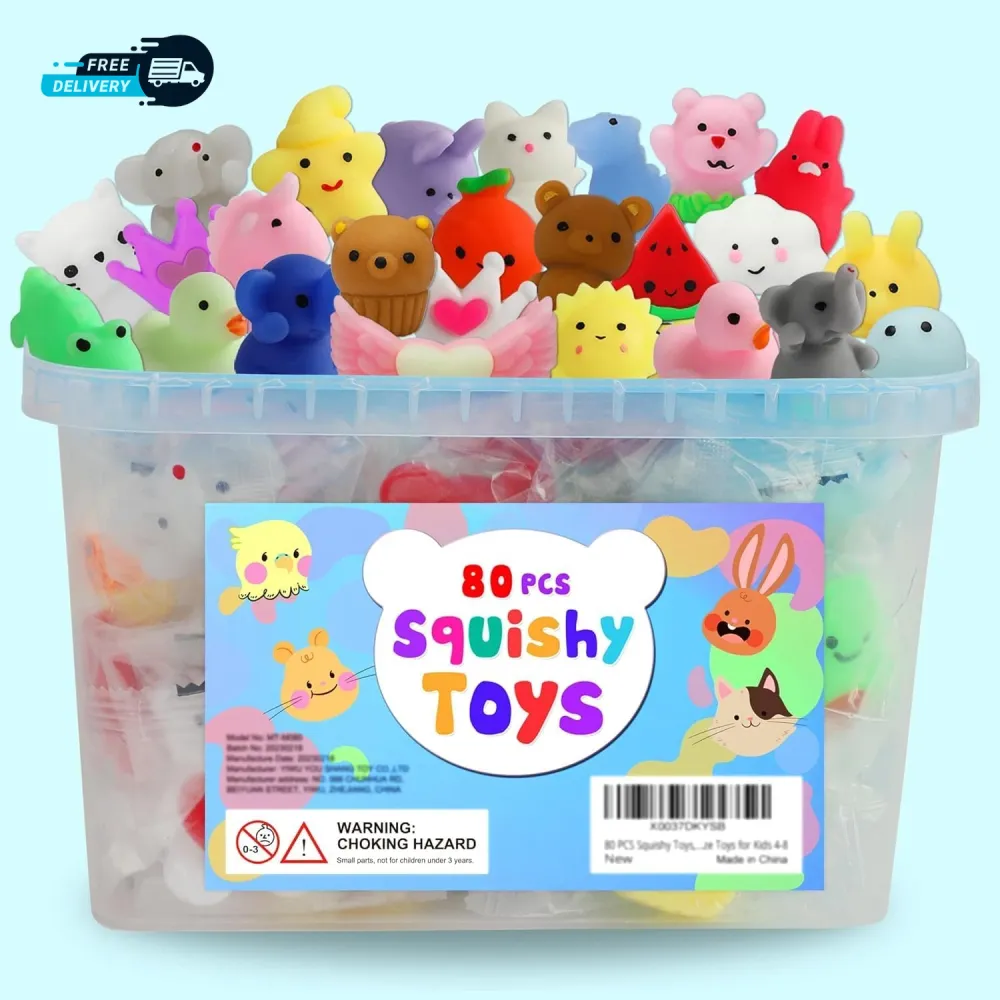 Mini Mochi Squishy Fidget Toys Bulk