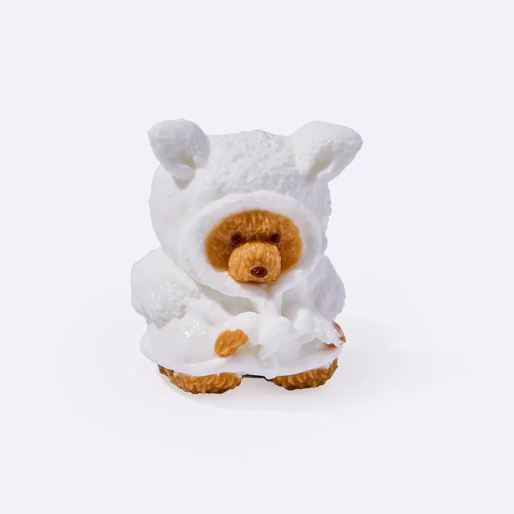 Mini Plush Bathrobe Bear