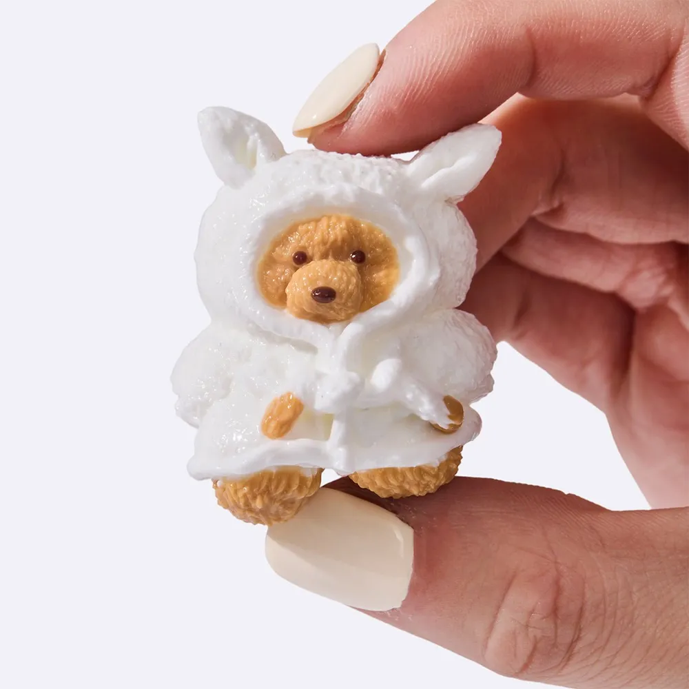 Mini Plush Bathrobe Bear — photo 3