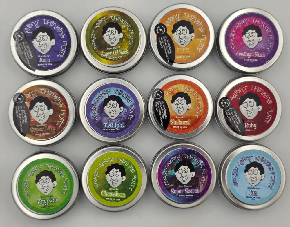 Mini Thinking Putty Assorted Set