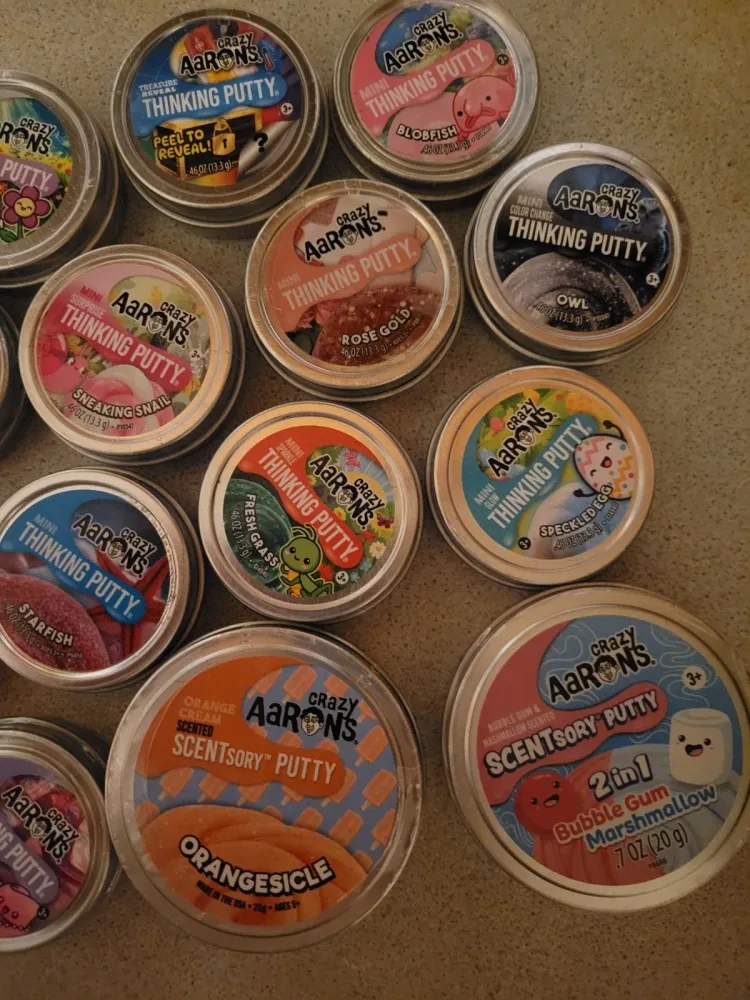 Mini Thinking Putty Assorted Set — photo 2