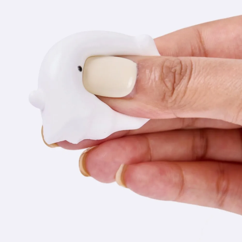 Mini White Ghost Taba Squishy — photo 4