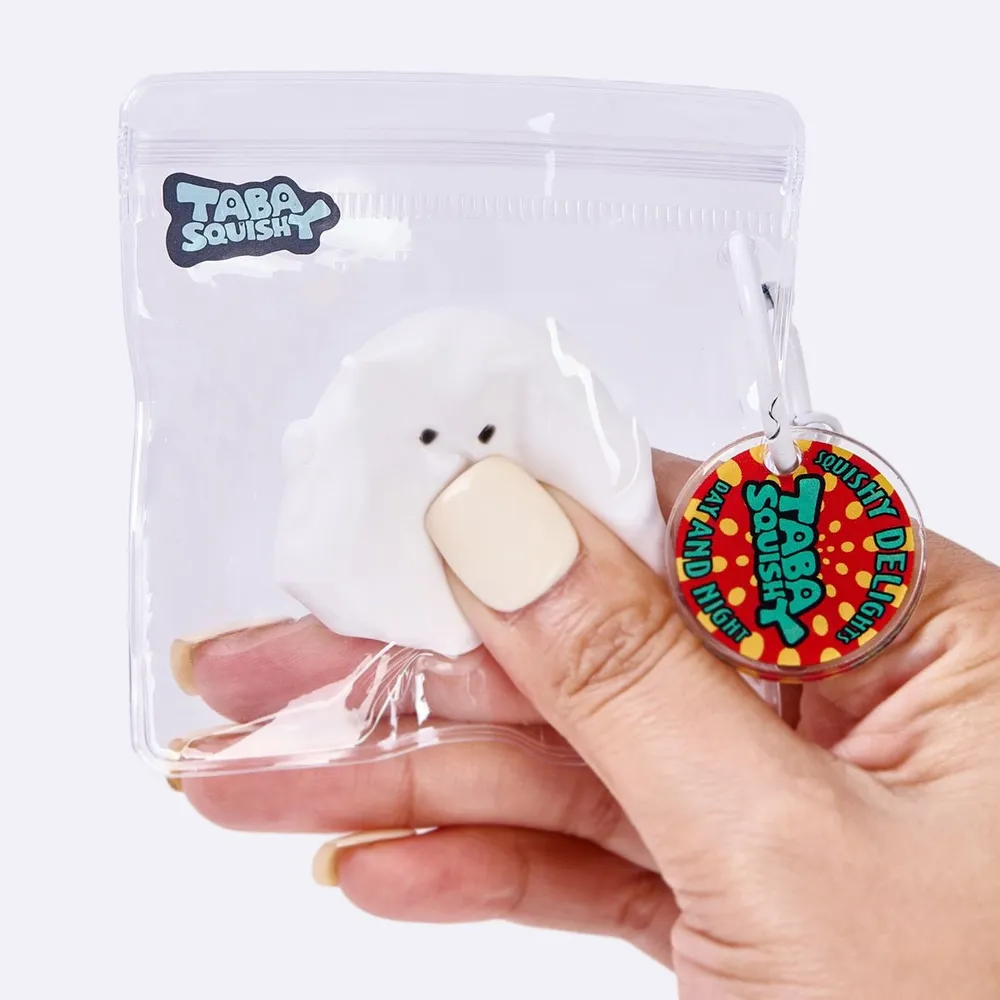 Mini White Ghost Taba Squishy — photo 6