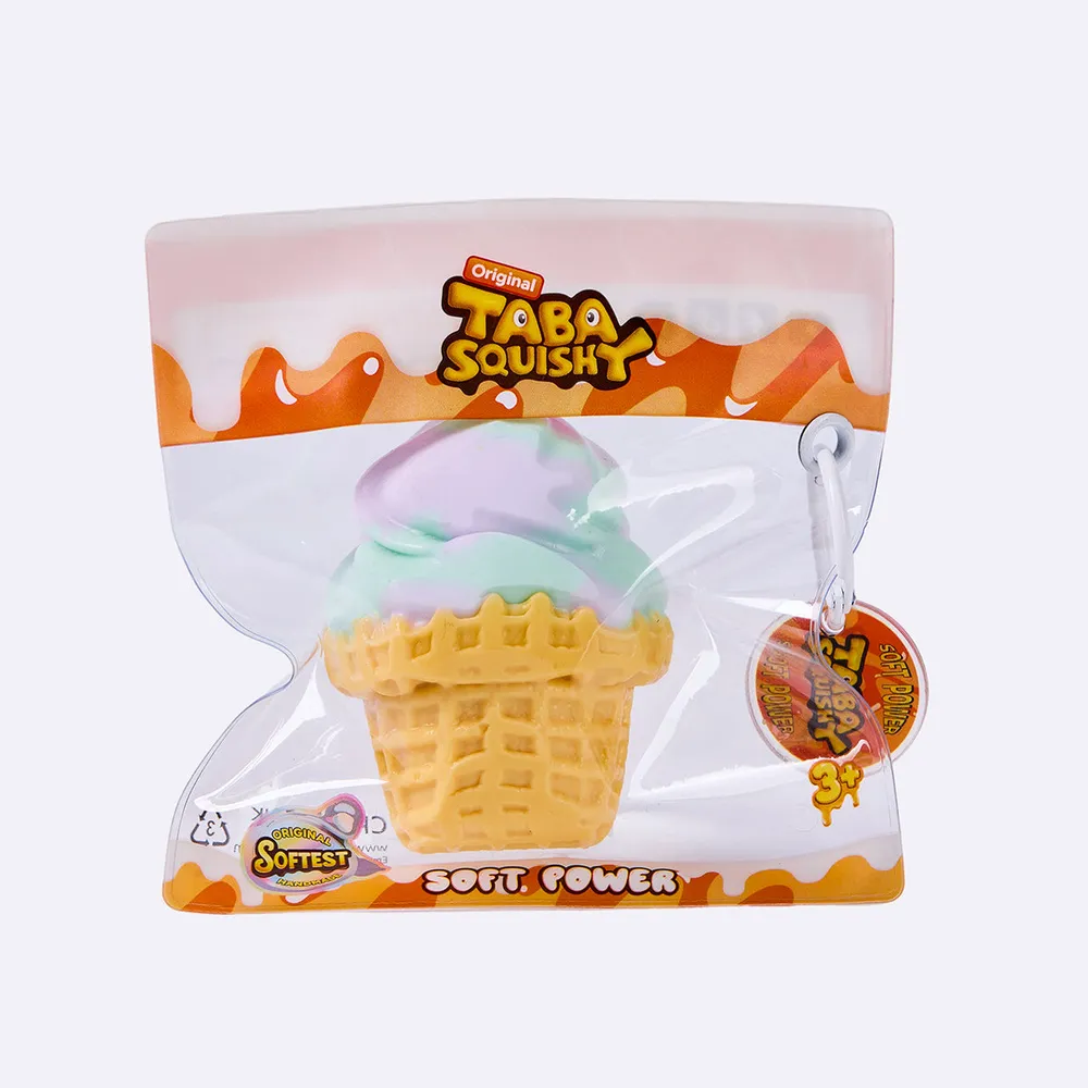 Mint Grape Ice Cream Cone Taba Squishy — photo 3