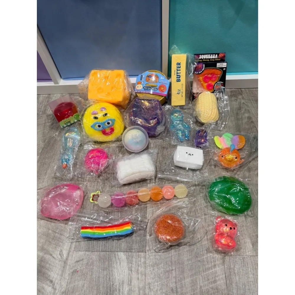 Mochi Squishy Bundle with Glitter