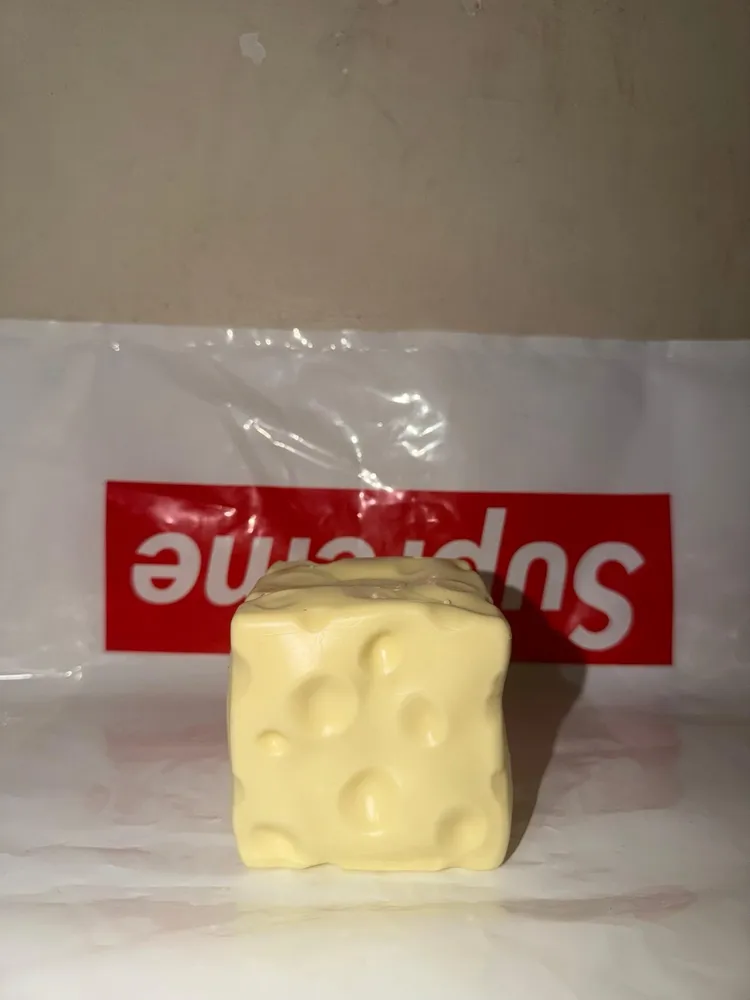 Moldable Cheese Block Squishy Stress Toy