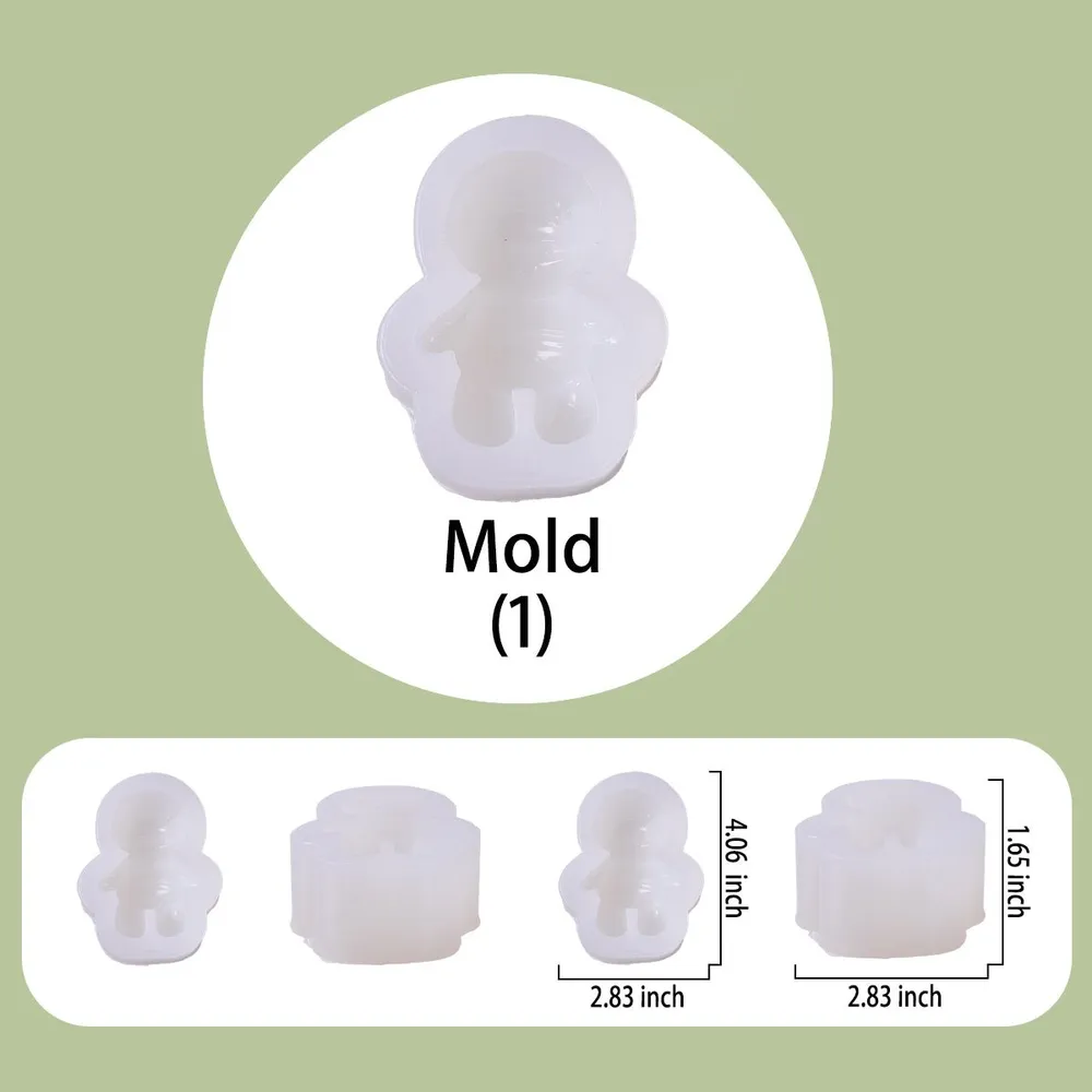 Mummy Taba Squishy DIY Mold Set — photo 3