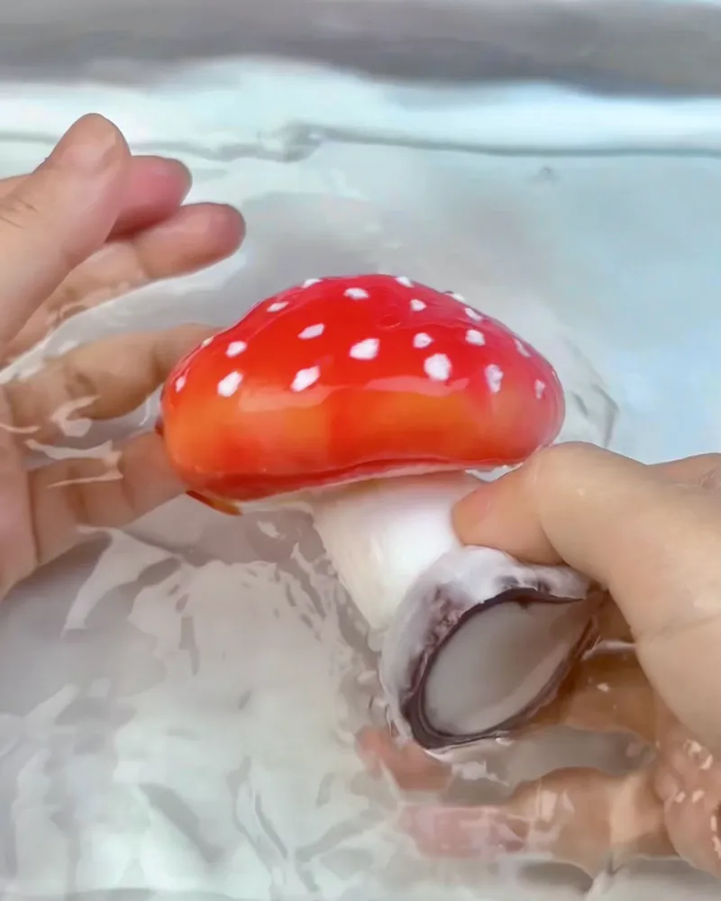 🍄 Mushroom Squishy Stress Relief Decompression Toy — photo 2