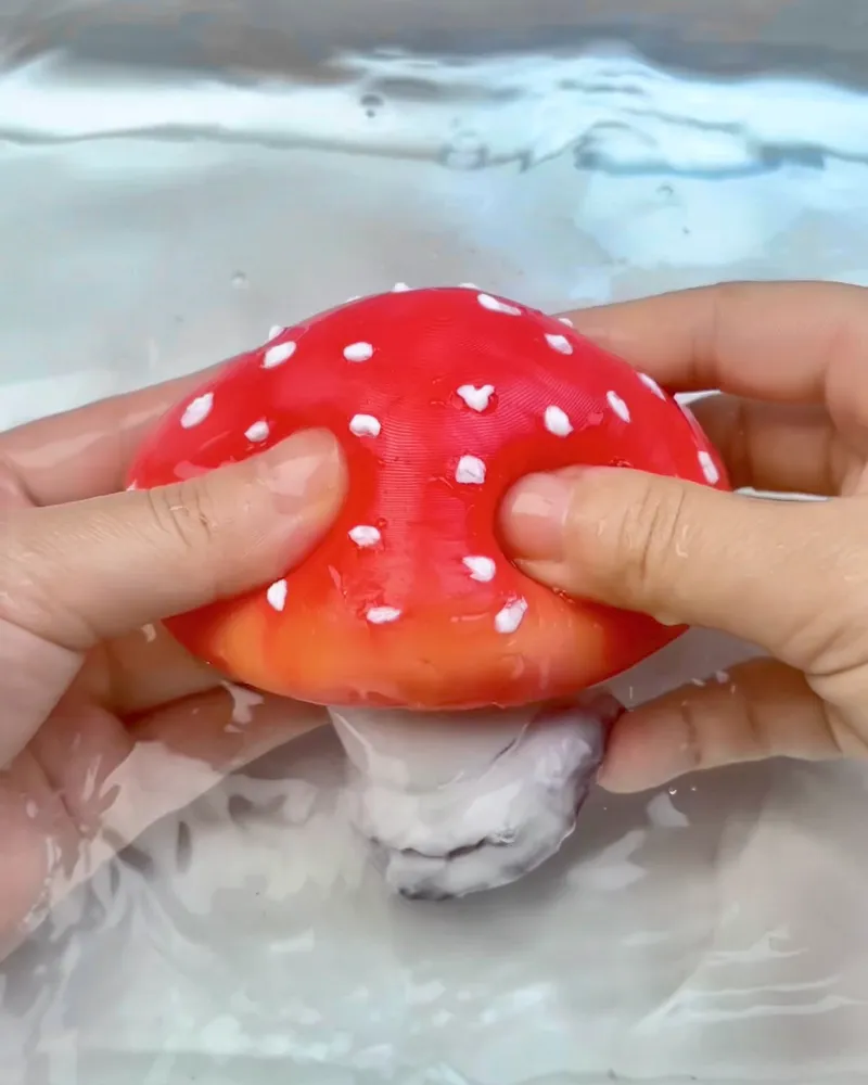 🍄 Mushroom Squishy Stress Relief Decompression Toy — photo 3