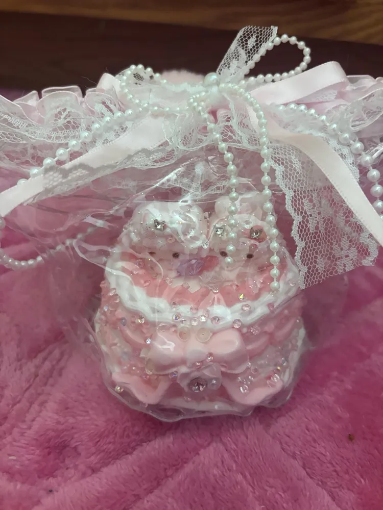 My Melody Sanrio Piano Pink Lace Squishy