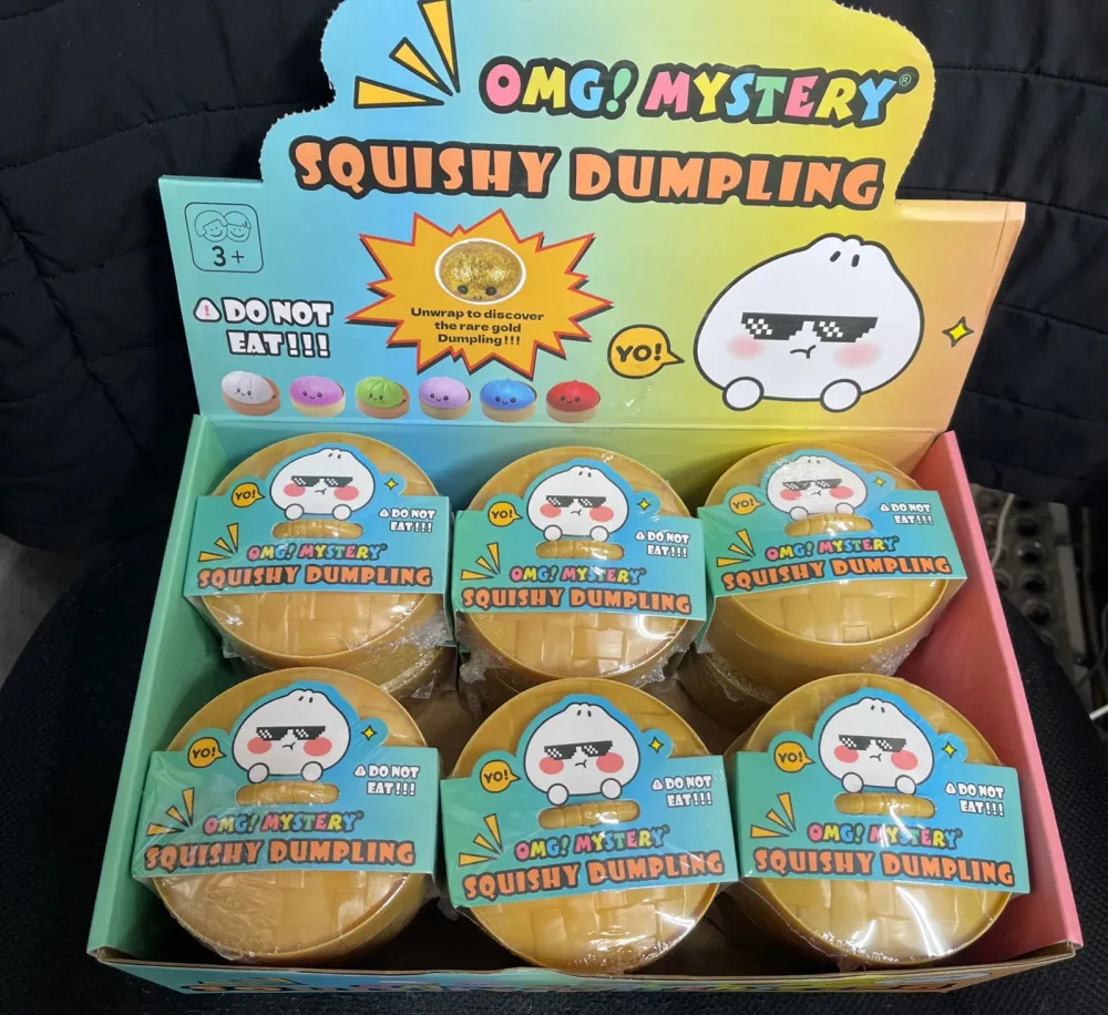 Mystery Squishy Dumpling 12-Pack Bundle