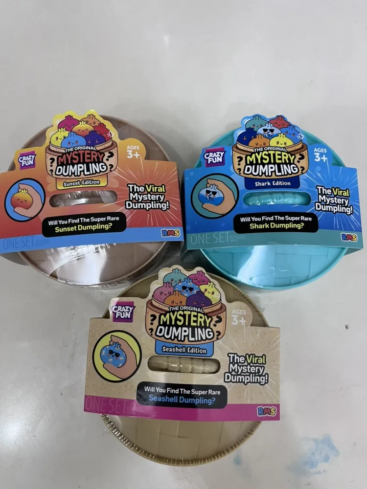 Mystery Dumpling Squishy - 3-Pack Mixed Editions