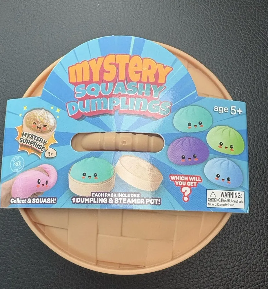 Mystery Dumpling Squishy Blue