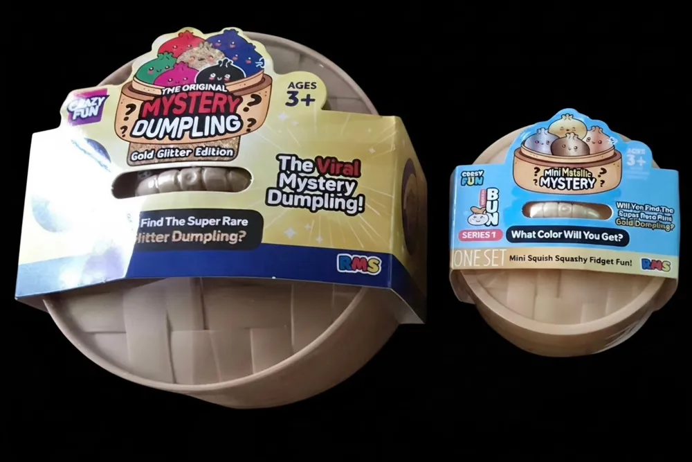 Mystery Dumpling Glitter Squishy Blind Pack — photo 2