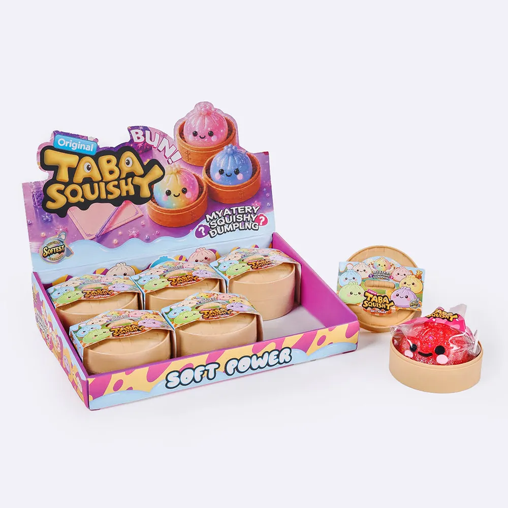Mystery Dumpling Squishy 6-Pack Display Box | Full Case Edition | Single Box Available