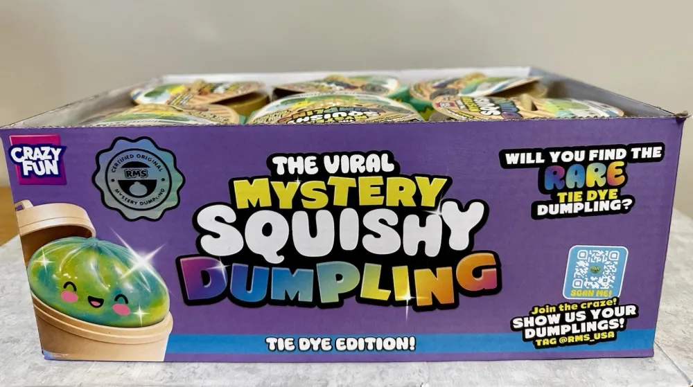 Mystery Dumpling Squishy - Tie Dye Edition