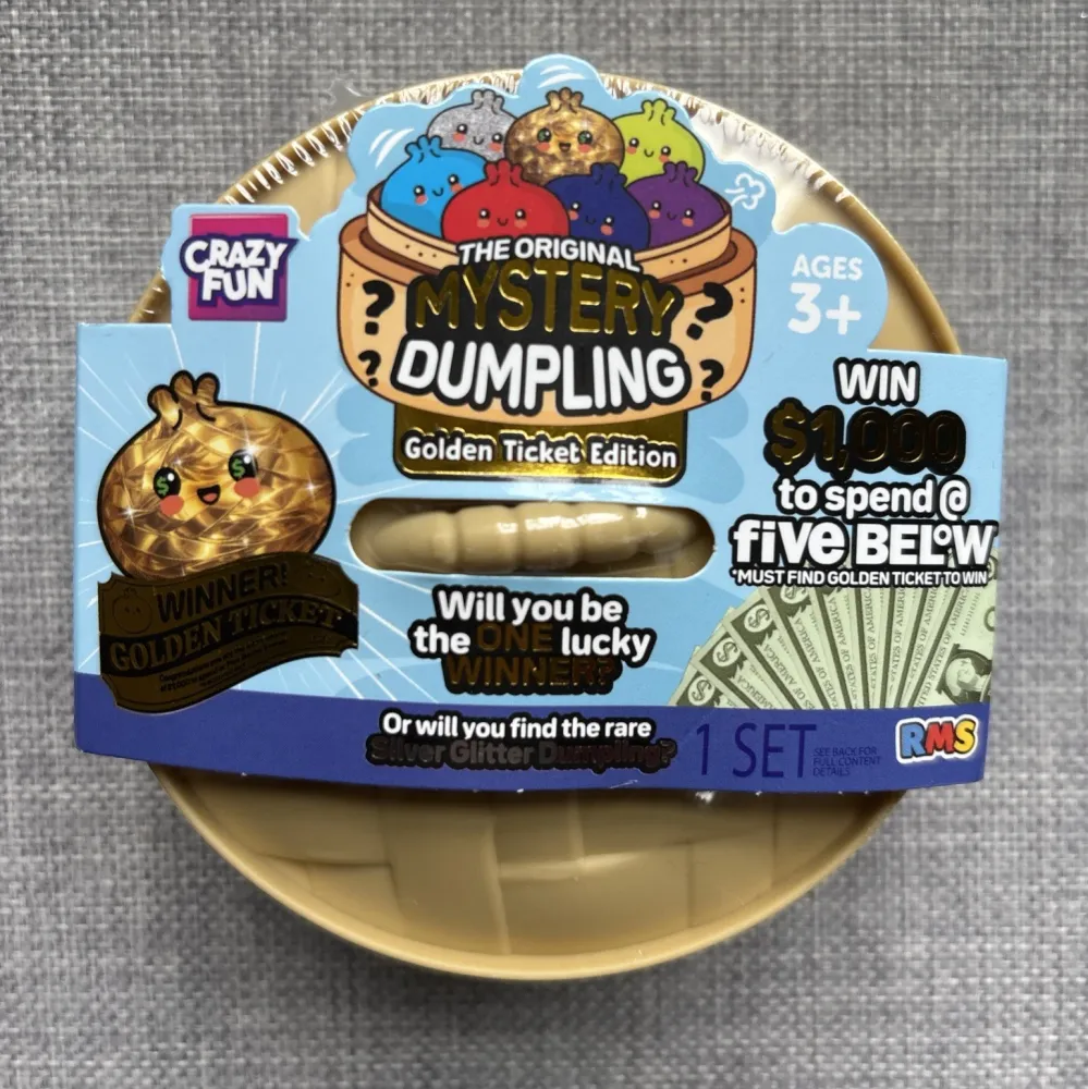 Mystery Dumplings Golden Ticket Edition Squishy