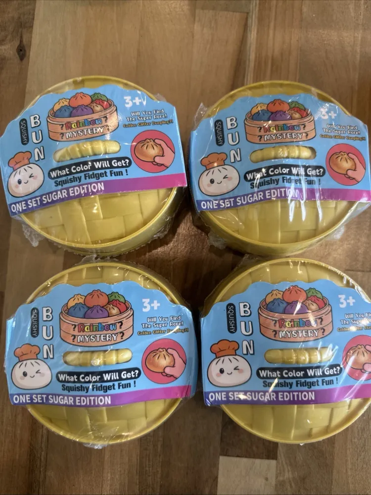Mystery Squishy Bun Dumpling Rare Glitter Limited Edition — photo 2