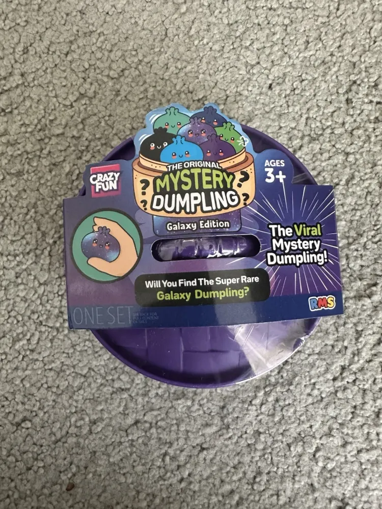Mystery Squishy Dumpling - Rainbow Galaxy Edition