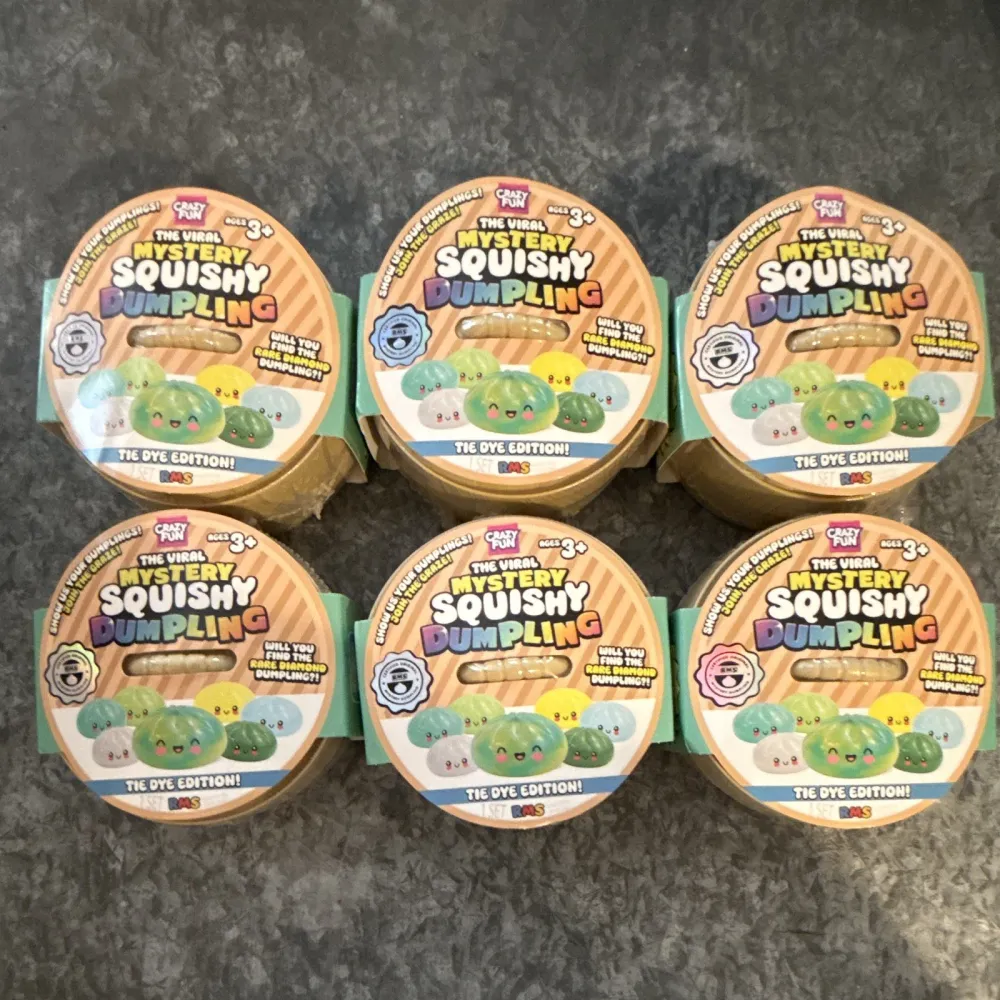 Mystery Squishy Dumpling Tie Dye Edition