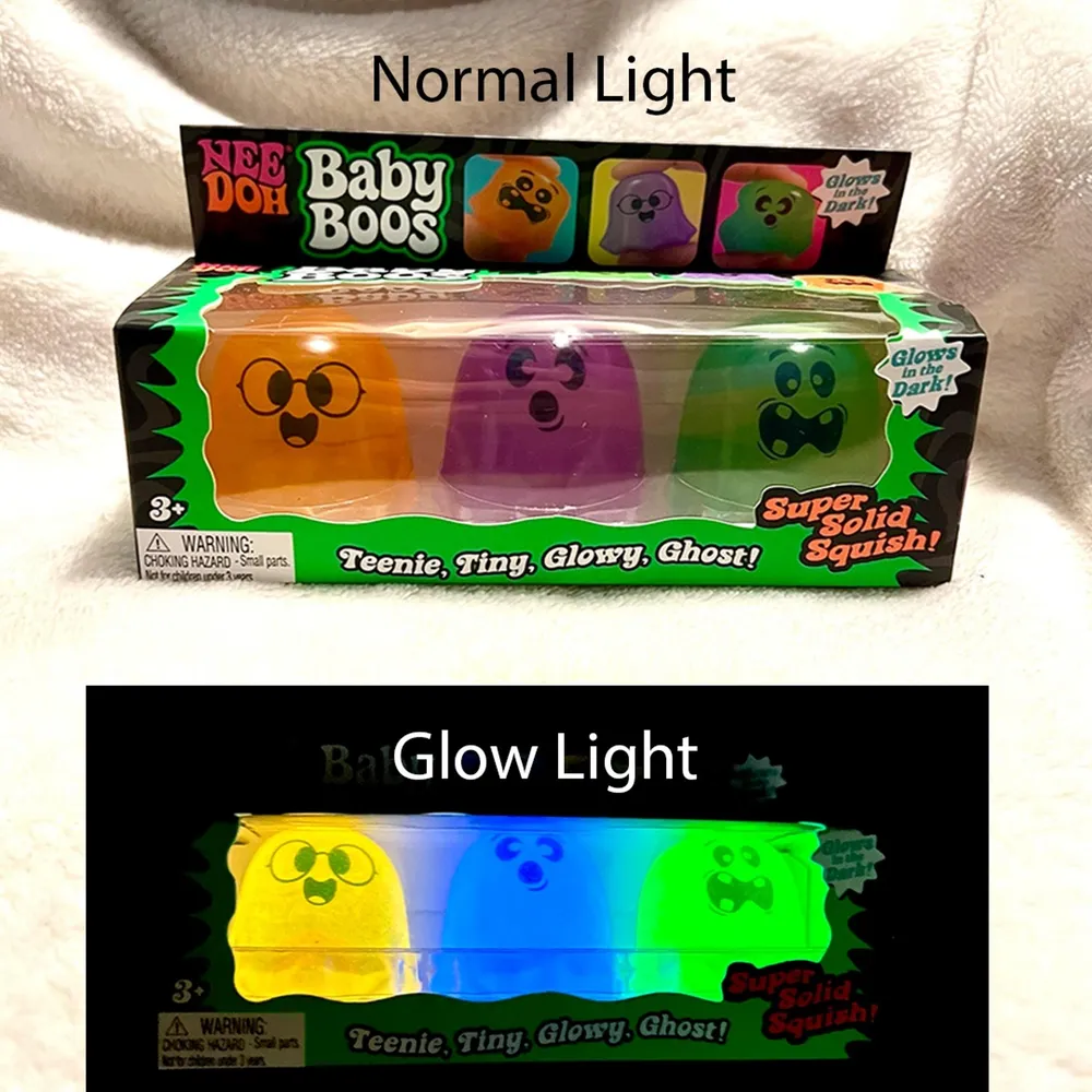 Nee-Doh Baby Boos Glow Ghosts