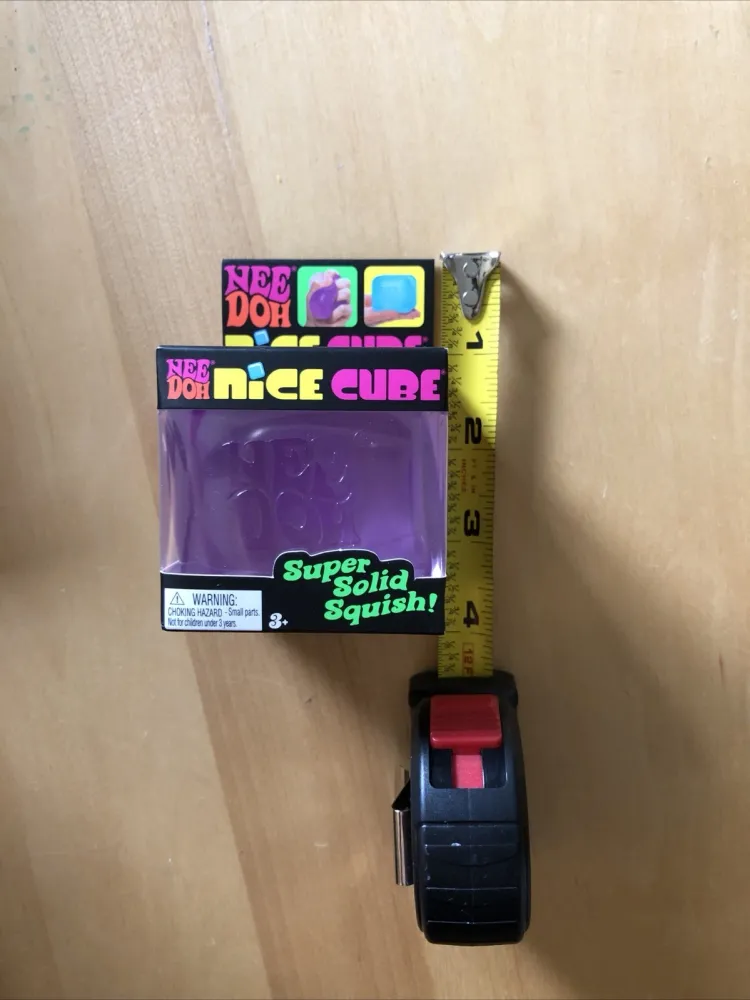 Nee-Doh Big Nice Cube Purple
