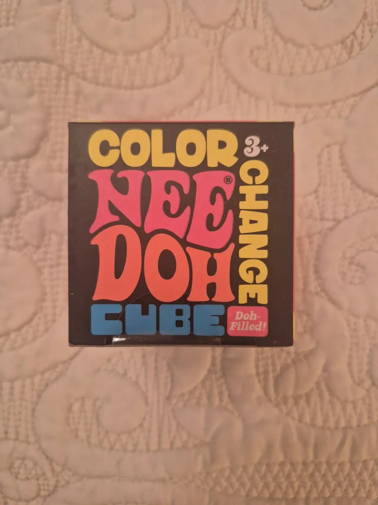 Nee-Doh Doh-Filled Cube Stress Ball