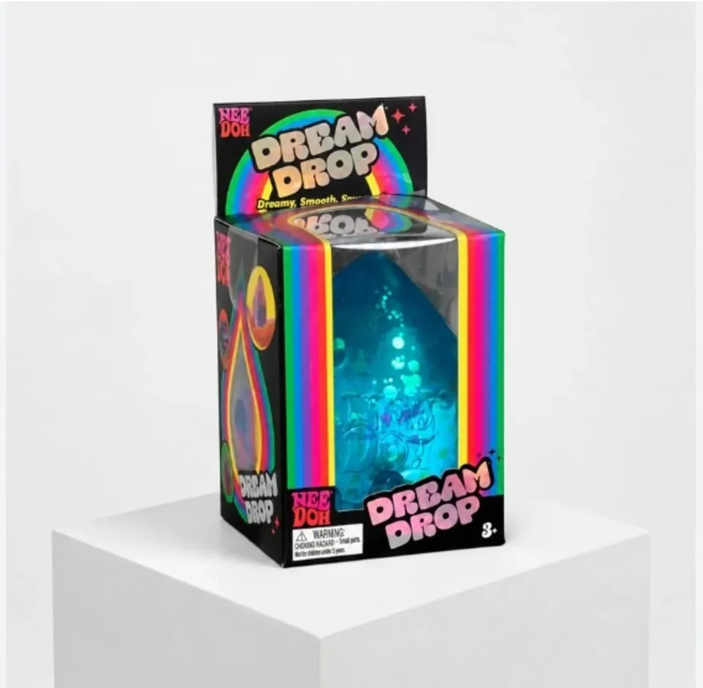 Nee-Doh Dream Drop Blue Glitter