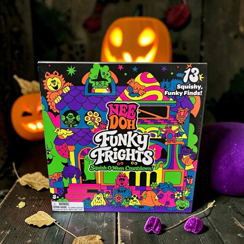 Nee-Doh Funky Frights Squish-O-Ween Countdown Advent Calendar