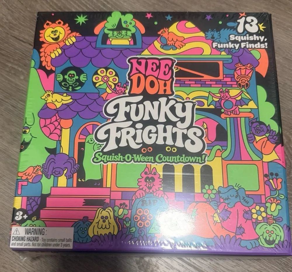 Nee-Doh Funky Frights Squish-O-Ween Countdown Calendar