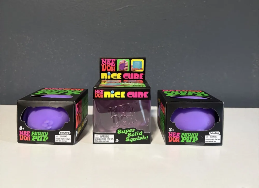 Nee-Doh Funky Pup Squishy Toy