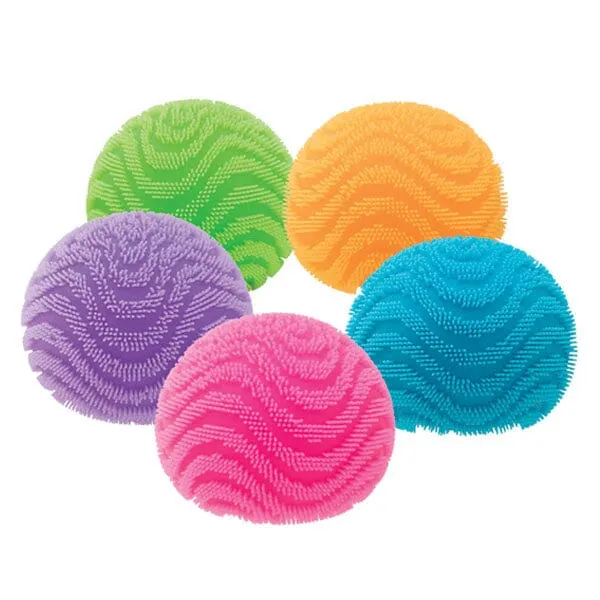 Nee Doh Fuzz Ball Wonder Waves Textured Squishy Fidget Stress Ball