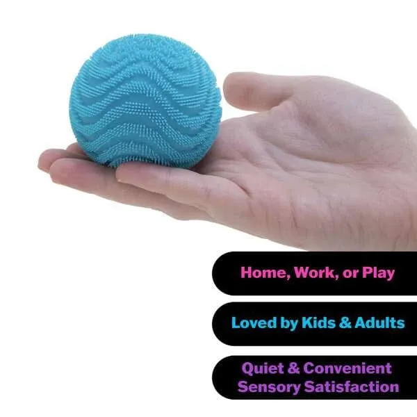 Nee Doh Fuzz Ball Wonder Waves Textured Squishy Fidget Stress Ball — photo 2