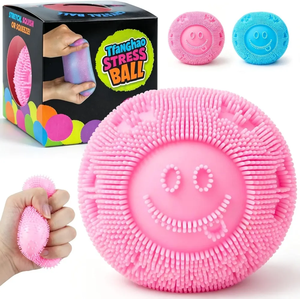 Nee-Doh Fuzz Ball Wonder Waves Squishy Stress Ball — photo 2