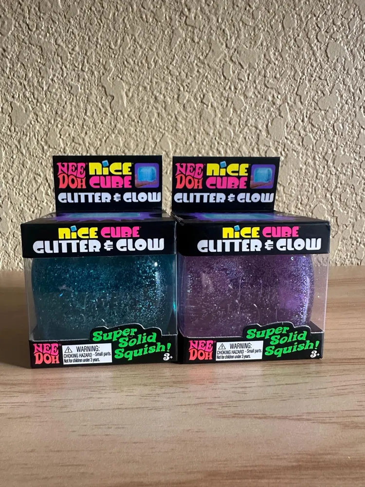 Nee Doh Glitter GlowCube