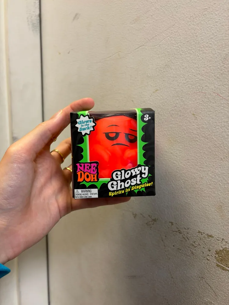 Nee-Doh Glowy Ghost Halloween Fidget Toy
