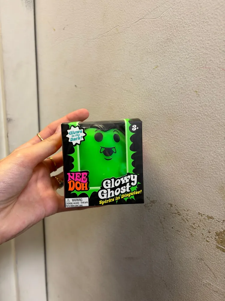 Nee-Doh Glowy Ghost Halloween Fidget Toy — photo 2