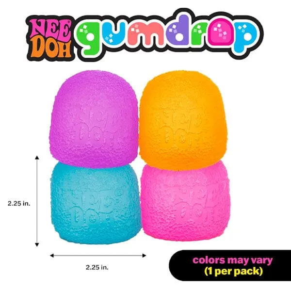 Nee Doh Gumdrop Textured Squishy Fidget Stress Ball — photo 2