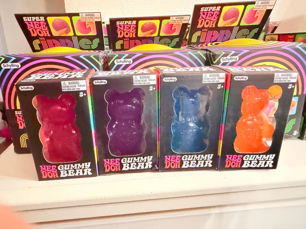NeeDoh Gummy Bear Set of 4 Squishy