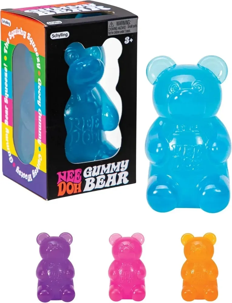 Nee-Doh Gummy Bear Gooey Squeeze Ball